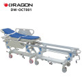 New Design DW-CT004 CE&ISO Approved Hospital Manual Transfer Adjustable Connecting Trolley